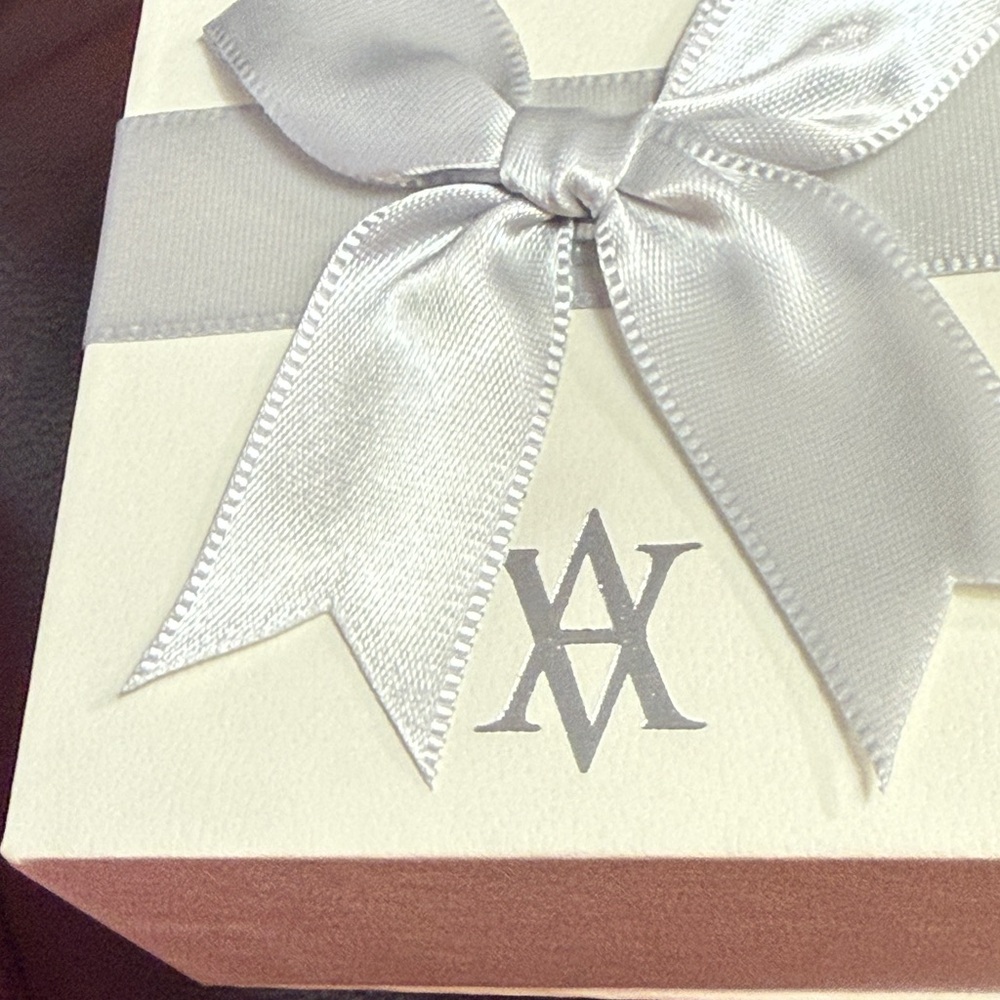 Silver Ribbon Gift Box